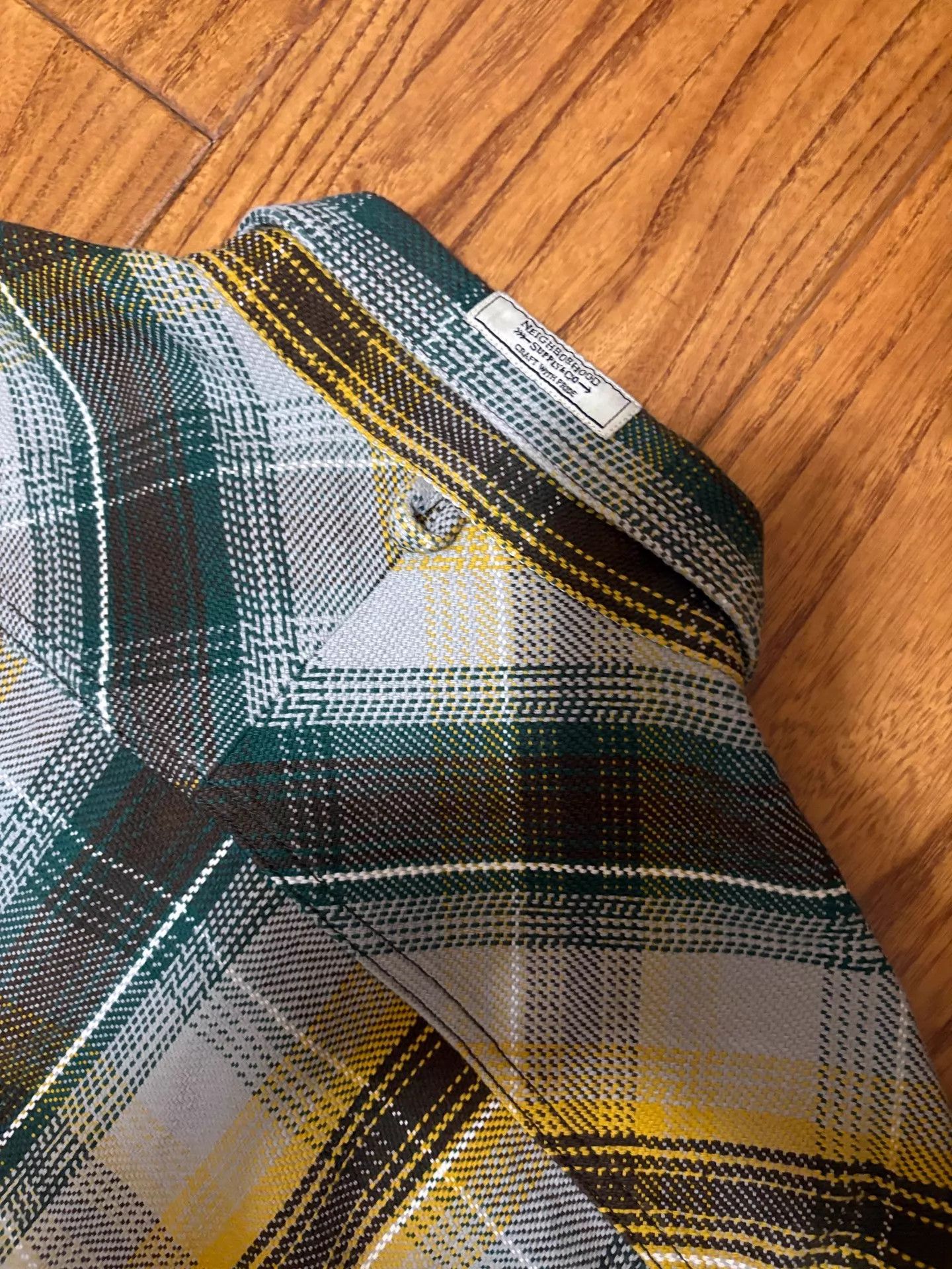 Neighborhood NEIGHBORHOOD C-SHIRT Checked L/S Heavyweight Shirt L Size US L / EU 52-54 / 3 - 6 Thumbnail