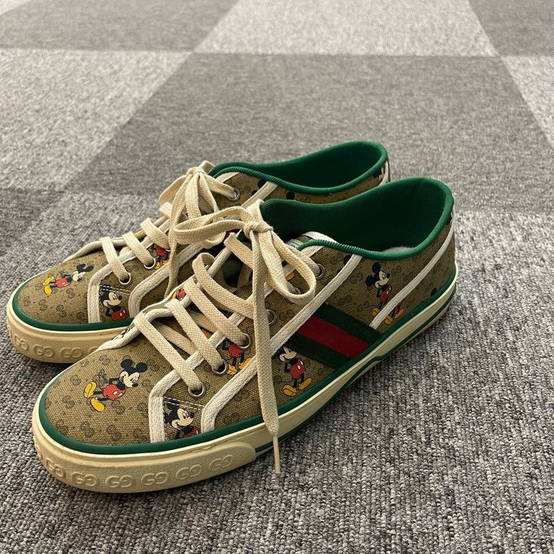 Gucci Gucci Disney 1977 Tennis Sneakers for Men 0079 Size US 9.5 / EU 42-43 - 1 Thumbnail
