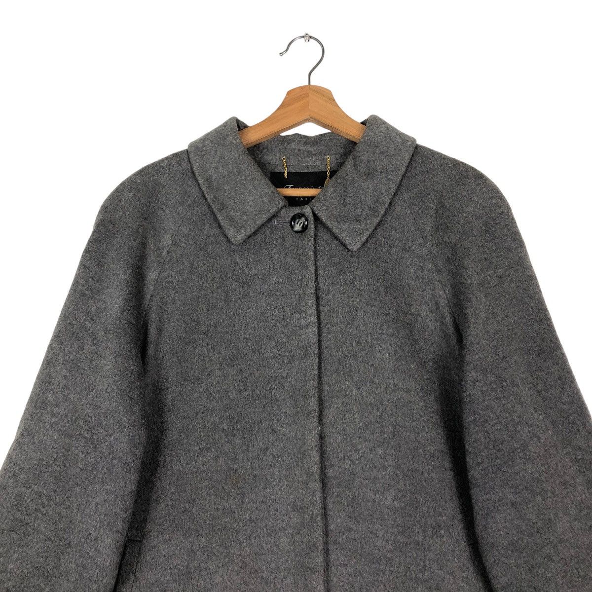 Japanese Brand 🔥Vintage Long Jacket Wool Pierre Balmain Paris Size US M / EU 48-50 / 2 - 3 Thumbnail