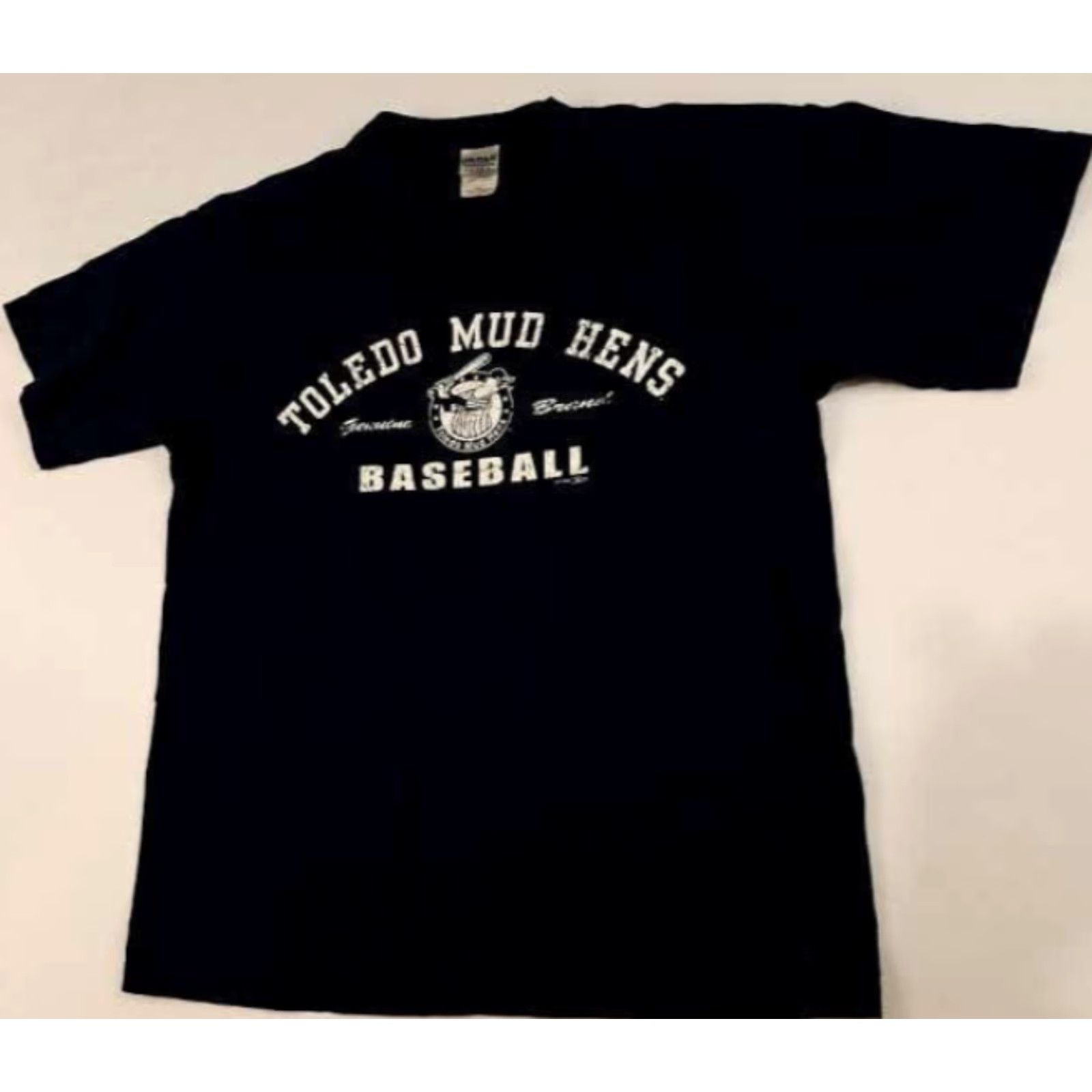 Gildan Toledo Mud Hens Baseball Black L T-Shirt Gildan Men Size US L / EU 52-54 / 3 - 3 Thumbnail