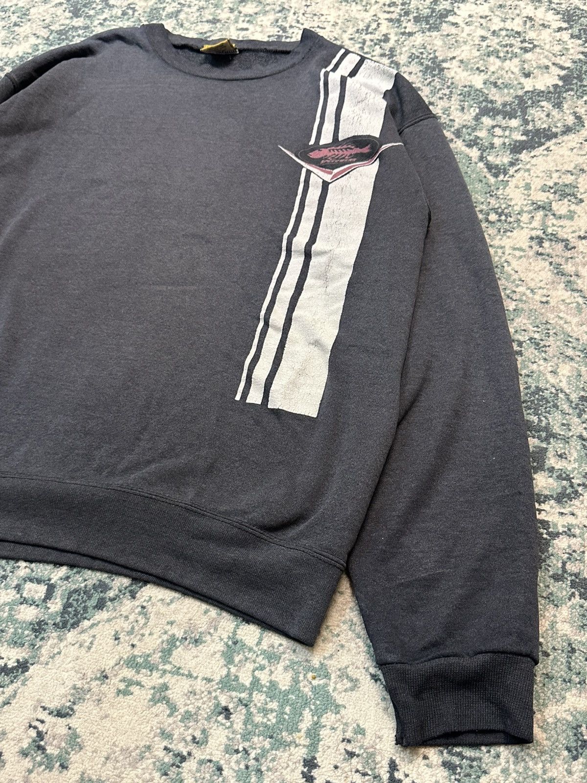 Vintage 1980 - Vintage Bronze Age Skateboards Sweatshirts Fishbone Size US L / EU 52-54 / 3 - 3 Thumbnail