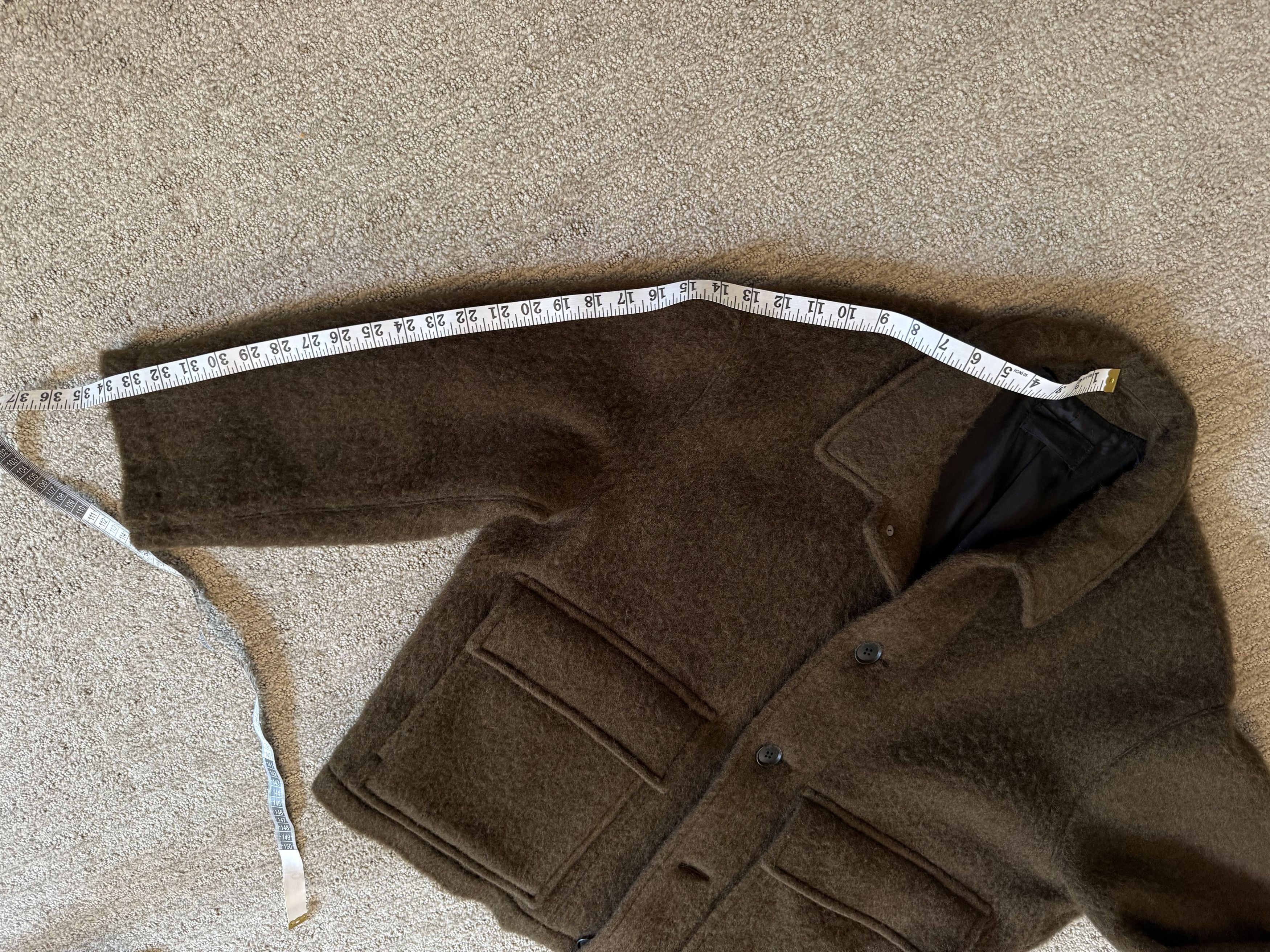 James Coward Replica Jacket - Olive Mohair Size US M / EU 48-50 / 2 - 11 Thumbnail