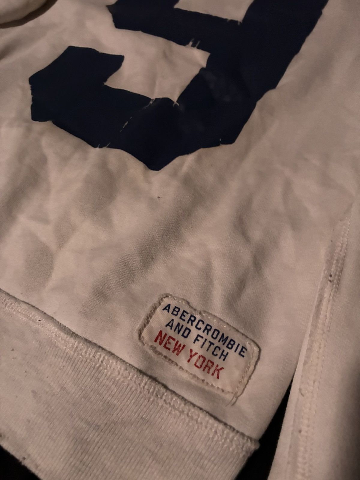 Other Vintage Abercrombie & Fitch Crewneck Sweatshirt — Distressed Size US XL / EU 56 / 4 - 2 Thumbnail