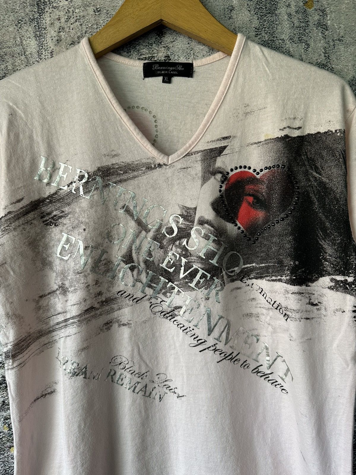 Beauty Beast BERNINGS SHO ARCHIVE CRAZY POEM SHORT SLEEVE IFSIX LGB STYLE Size M / US 6-8 / IT 42-44 - 3 Thumbnail