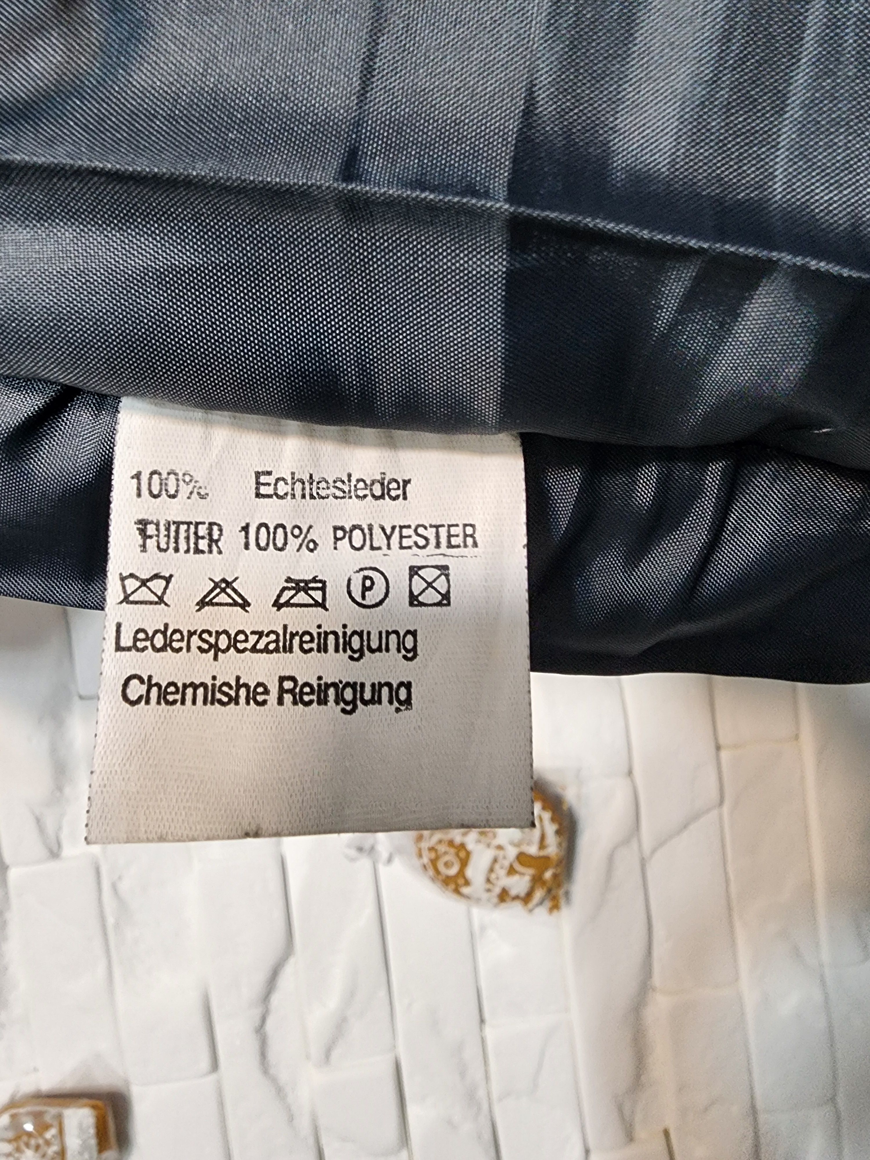 Other Gray Leather Pants: Women's Fitted Genuine Leather Trousers Size 28" / US 6 / IT 42 - 9 Thumbnail