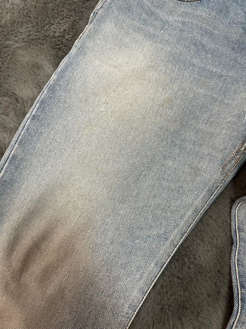 Saint Laurent Paris Saint Laurent Paris 18 Fall/Winter Patch Nubuck Light Blue Size US 32 / EU 48 - 6 Thumbnail