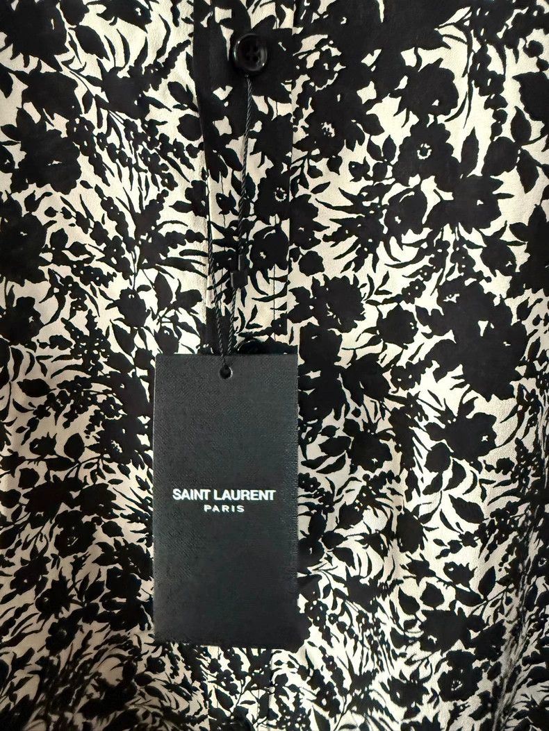 Saint Laurent Paris Saint Laurent Paris size 37 The most beautiful flowers shir Size US M / EU 48-50 / 2 - 4 Thumbnail