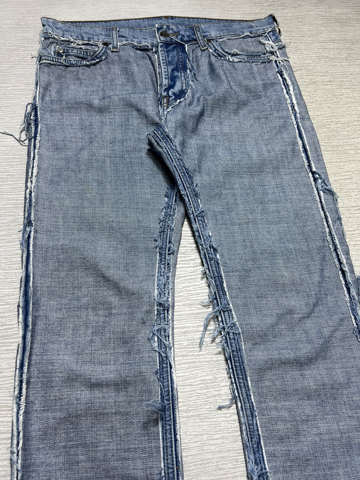 H&M × Maison Margiela H&M - Maison Margiela - Reverse Denim Jeans Size US 31 - 6 Thumbnail