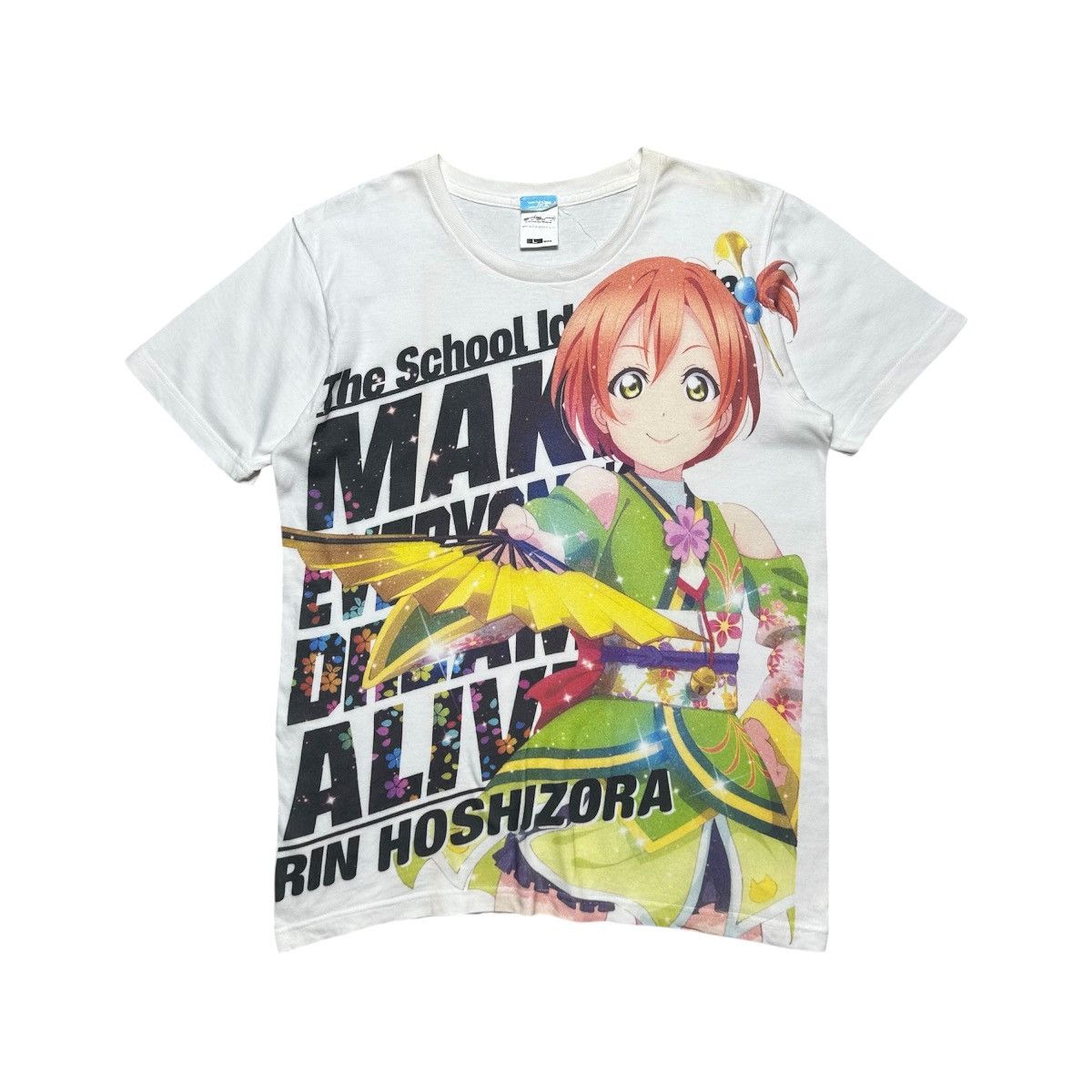 Anime The School Idol Movie Rin Hoshizora Anime T-Shirt Size L / US 10 / IT 46 - 1 Thumbnail