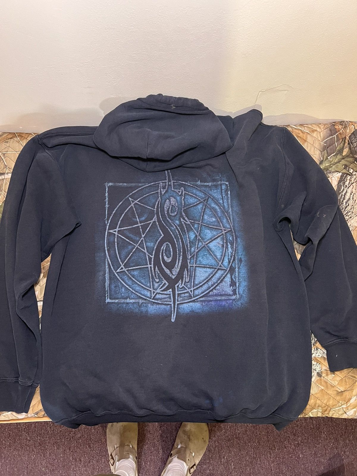 Vintage 2005 SlipKnot Hoodie Size US L / EU 52-54 / 3 - 6 Thumbnail