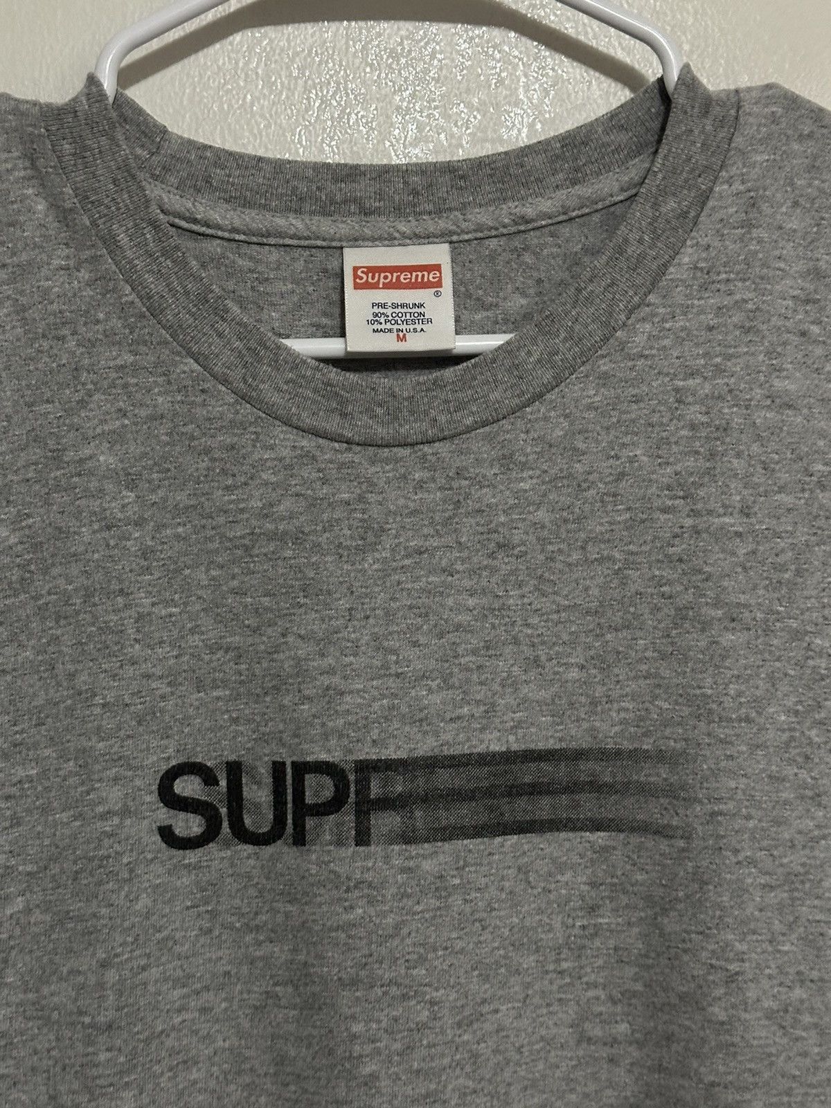 Supreme Supreme Motion Logo Tee Size US M / EU 48-50 / 2 - 2 Thumbnail