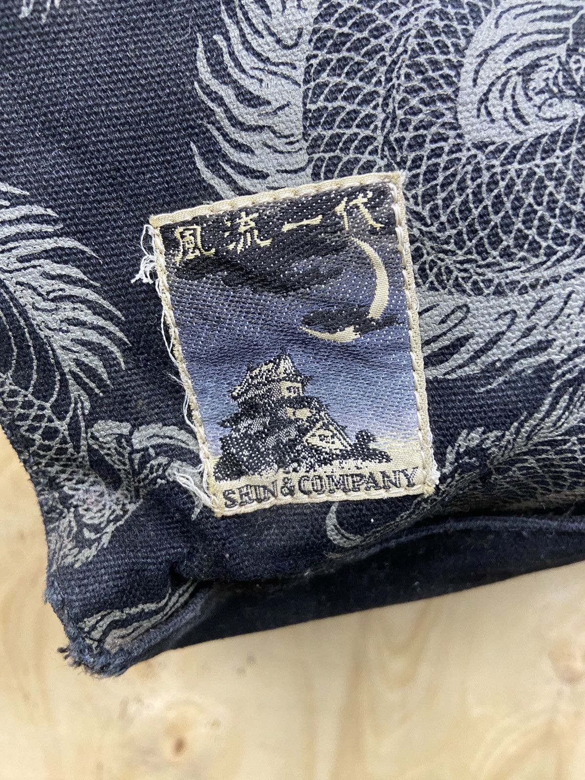 Japanese Brand × Jean Paul Gaultier × Vintage Vintage Sein Company ‘JPG Dragon’ Design Totebag Size ONE SIZE - 9 Thumbnail