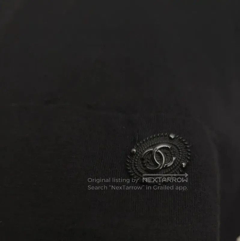 Chanel Chanel Black Cotton Sleeveless T-Shirt . Size XS / US 0-2 / IT 36-38 - 4 Thumbnail