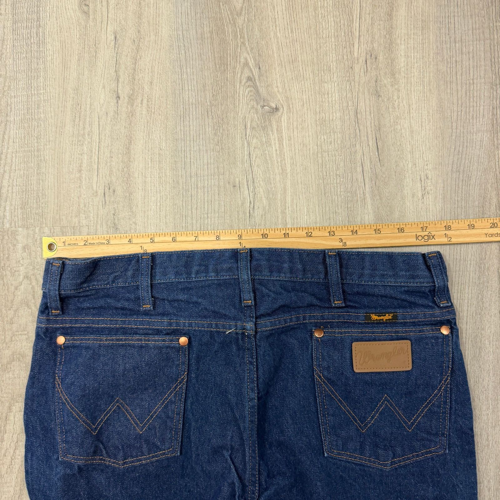Wrangler Vintage Wrangler Cowboy Cut Slim Fit Jeans Men's 36x34 Blue Size US 36 / EU 52 - 7 Thumbnail