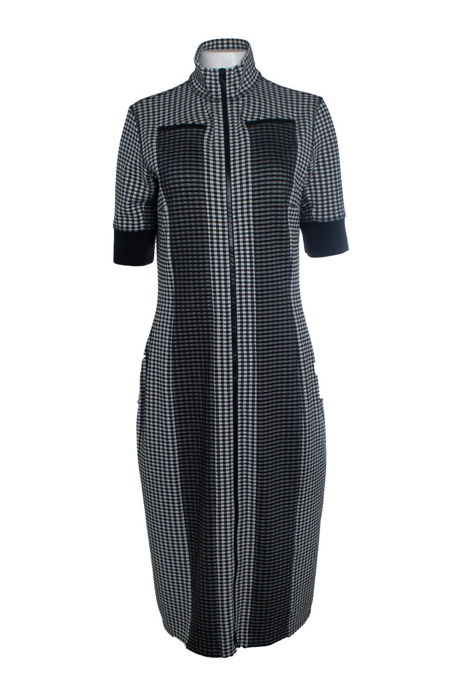 Proenza Schouler Proenza Schouler PSWL, checkered midi dress Size L / US 10 / IT 46 - 1 Thumbnail