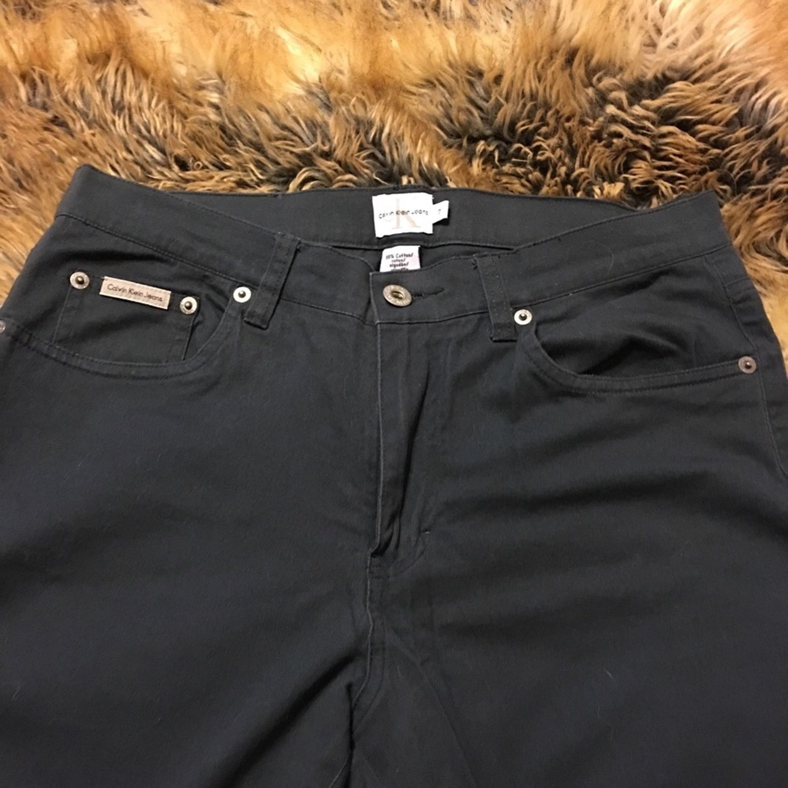Calvin Klein Calvin Klein lightweight jeans slate blue Size 29" - 4 Thumbnail