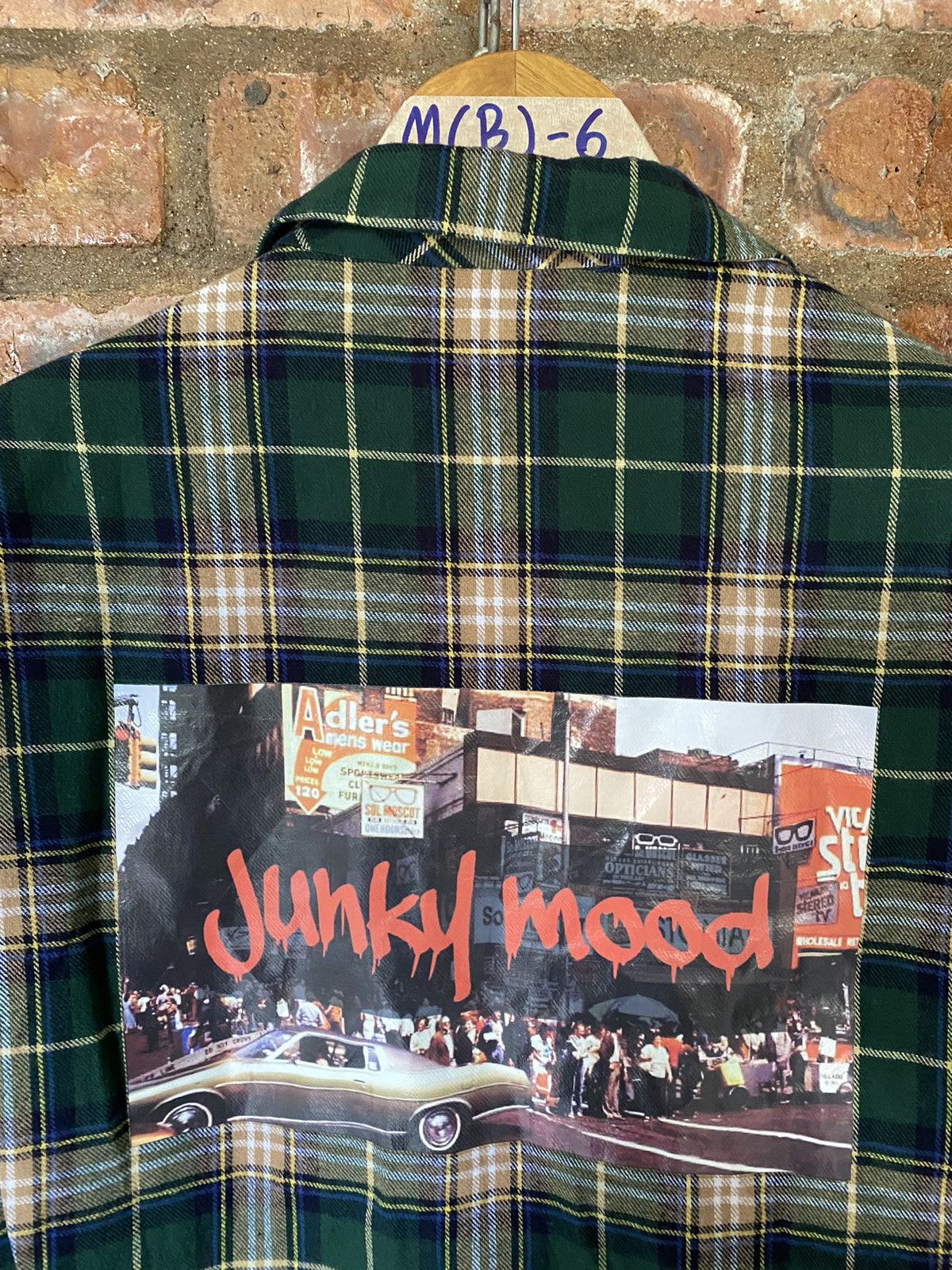 Japanese Brand 2000s Junky Mood Japan checked Jacket Size US M / EU 48-50 / 2 - 10 Thumbnail