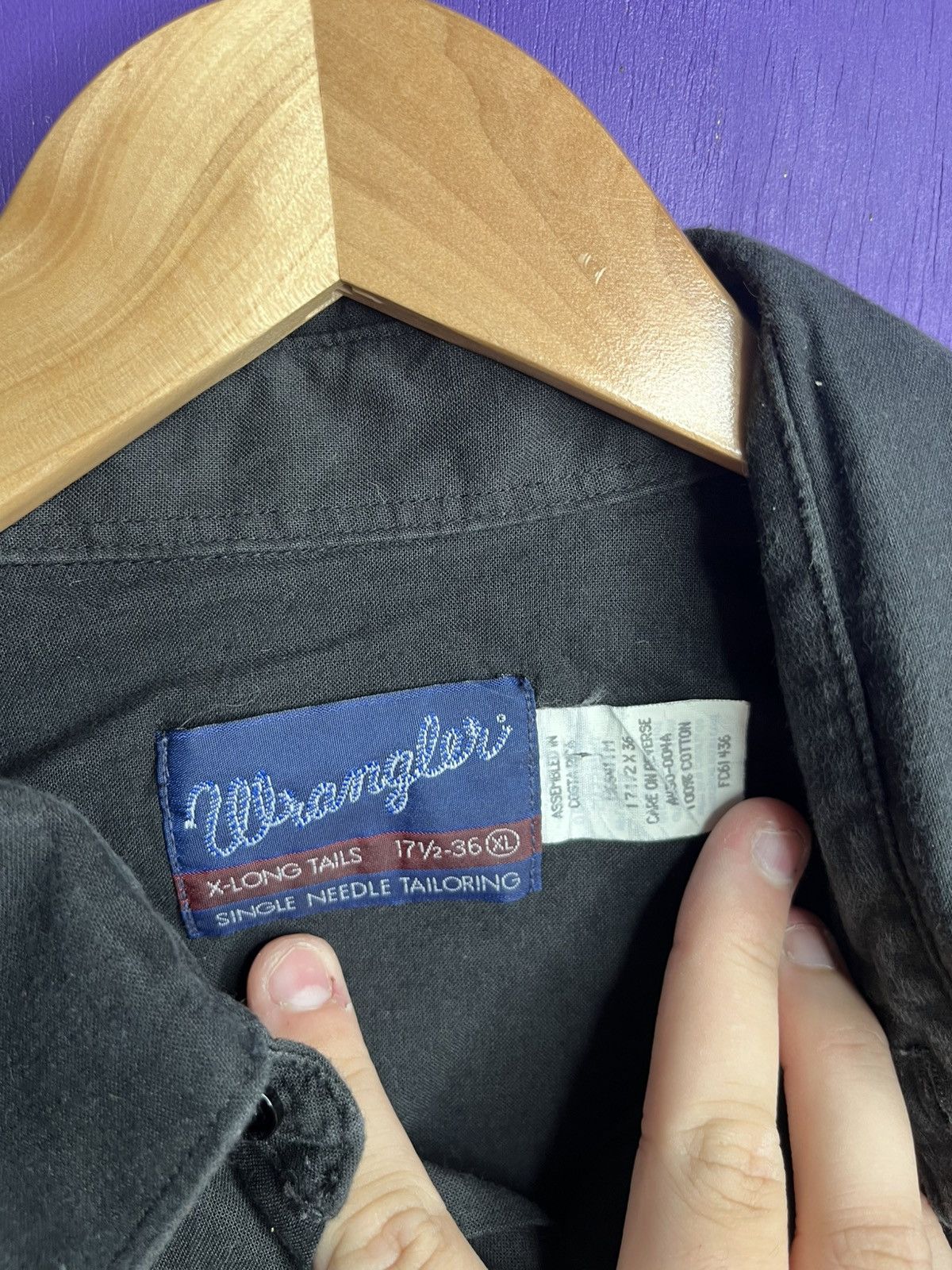 Vintage × Wrangler Vintage 90s Wrangler running bulls pearl snap shirt Size US XL / EU 56 / 4 - 4 Thumbnail