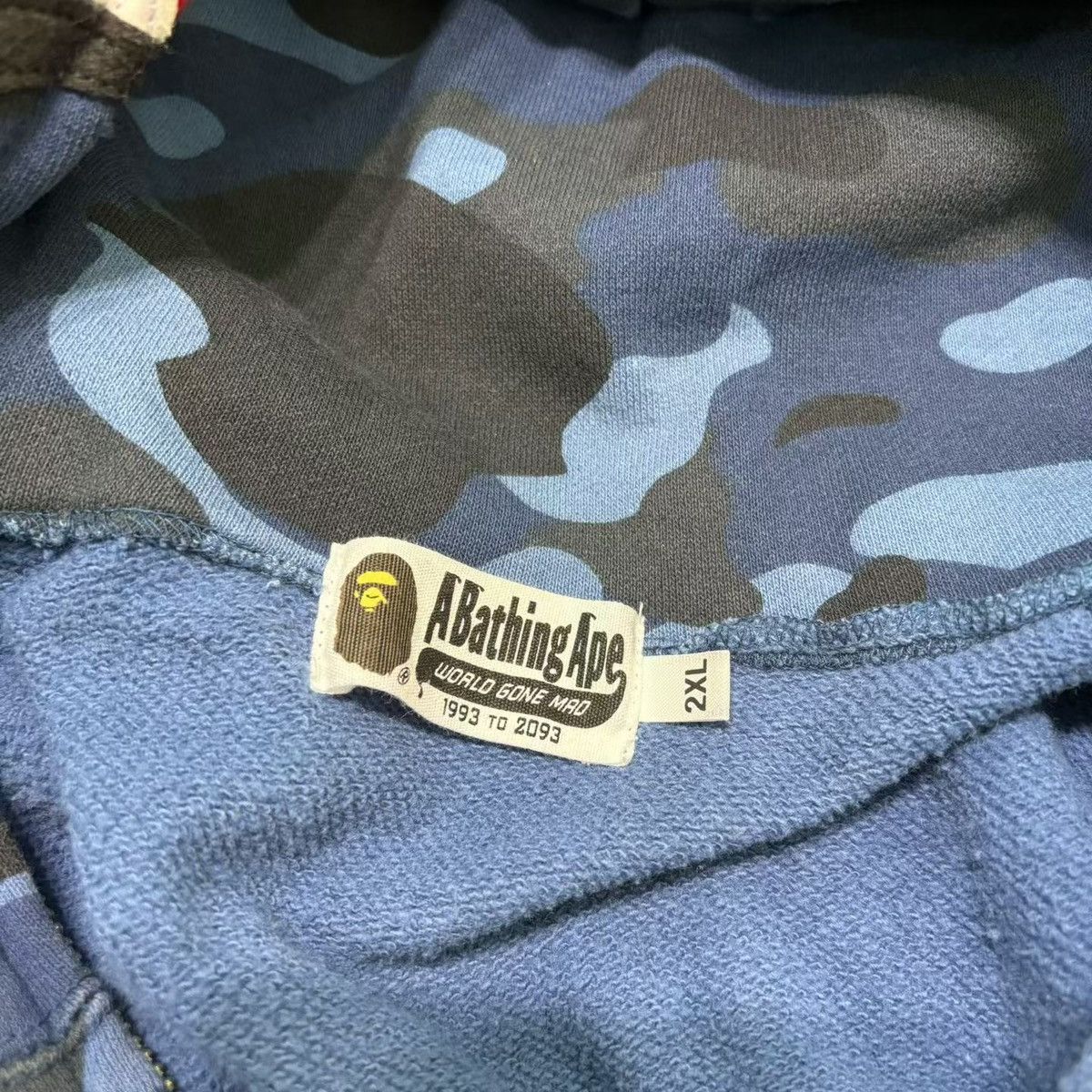 Bape COLOR CAMO SHARK FULL ZIP HOODIE Size US XXL / EU 58 / 5 - 8 Thumbnail