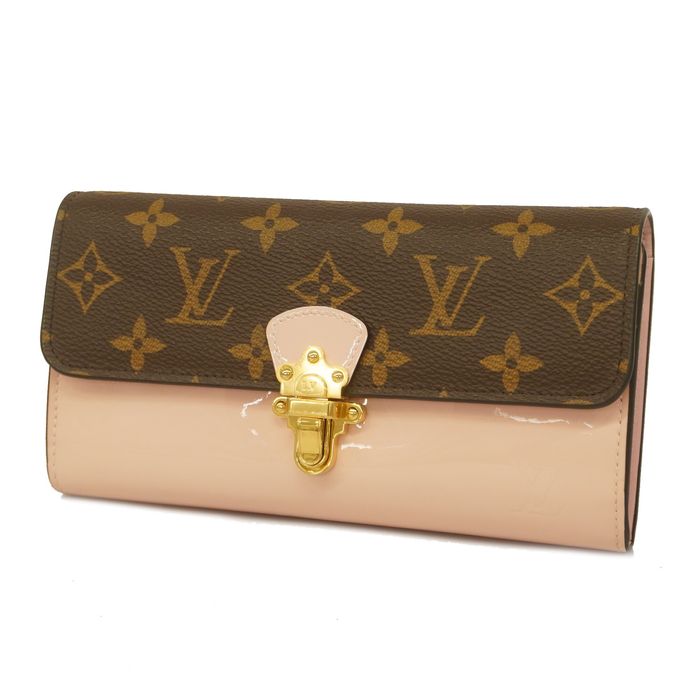 Louis Vuitton Rose Ballerine Vernise and Monogram Cherrywood Bag