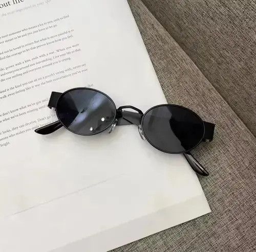 Vintage Vintage round frame sunglasses Size ONE SIZE - 3 Thumbnail