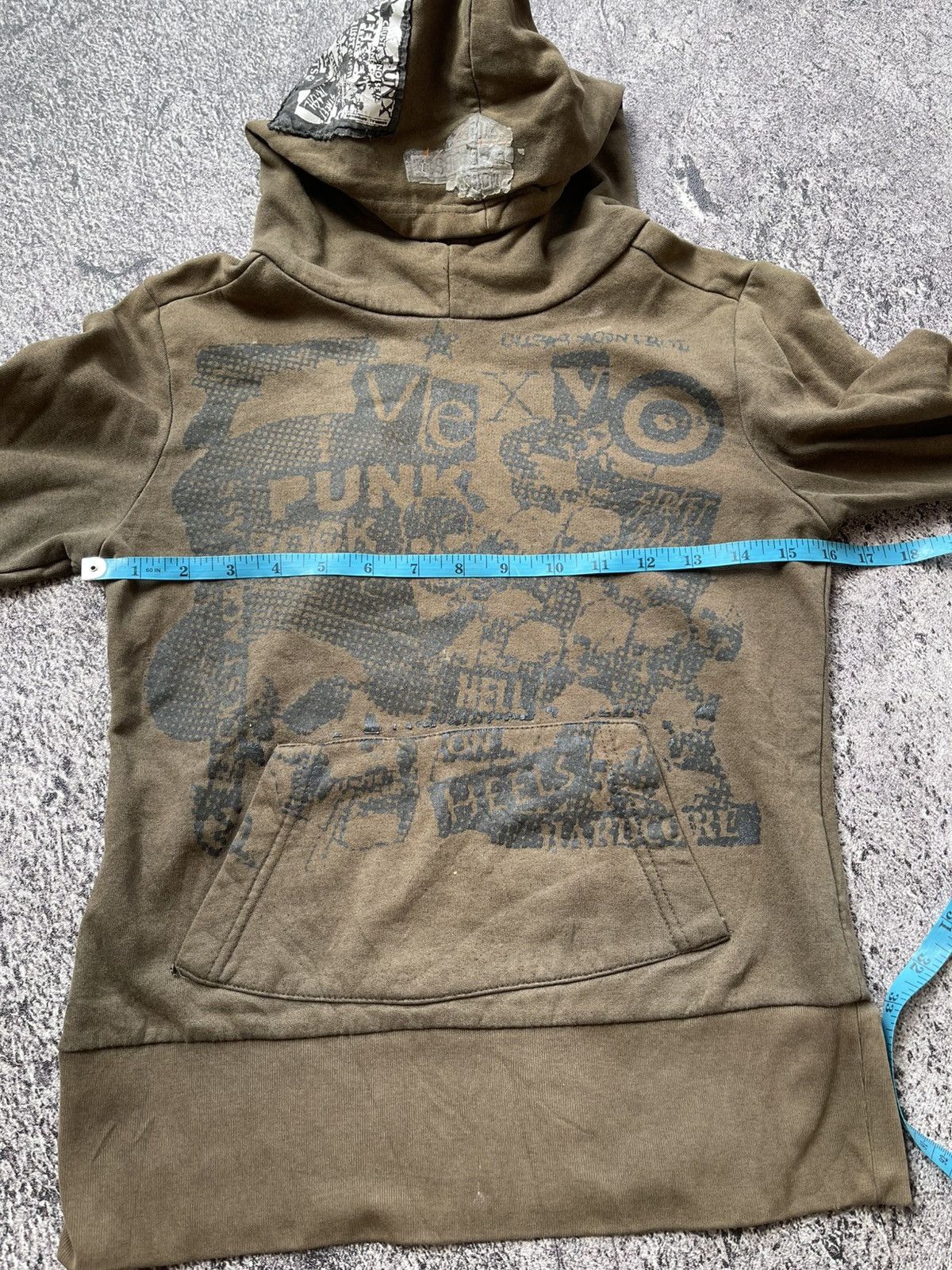 Japanese Brand Y2K Vexy Skull Ifsixwasnine Hoodie Size US XS / EU 42 / 0 - 11 Thumbnail