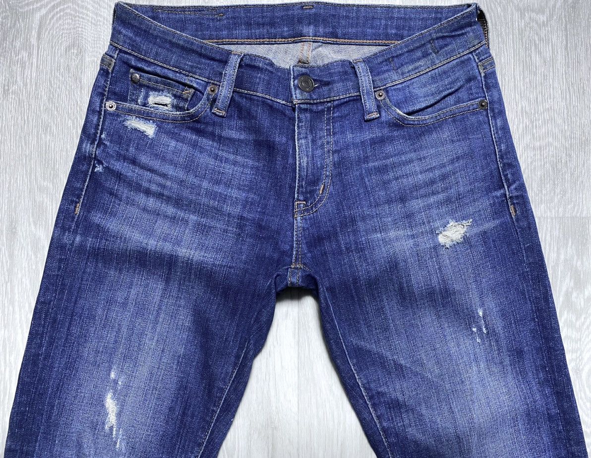 Denim & Supply Ralph Lauren DS RL Ralph Lauren Washed Torn Distressed Skinny Jeans Denim Size 27" / US 4 / IT 40 - 11 Thumbnail
