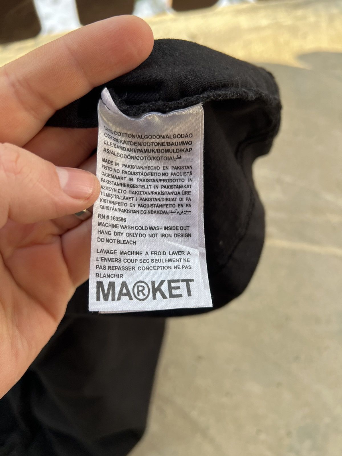Market Market Always A We Never A Me Tee Size US S / EU 44-46 / 1 - 4 Thumbnail