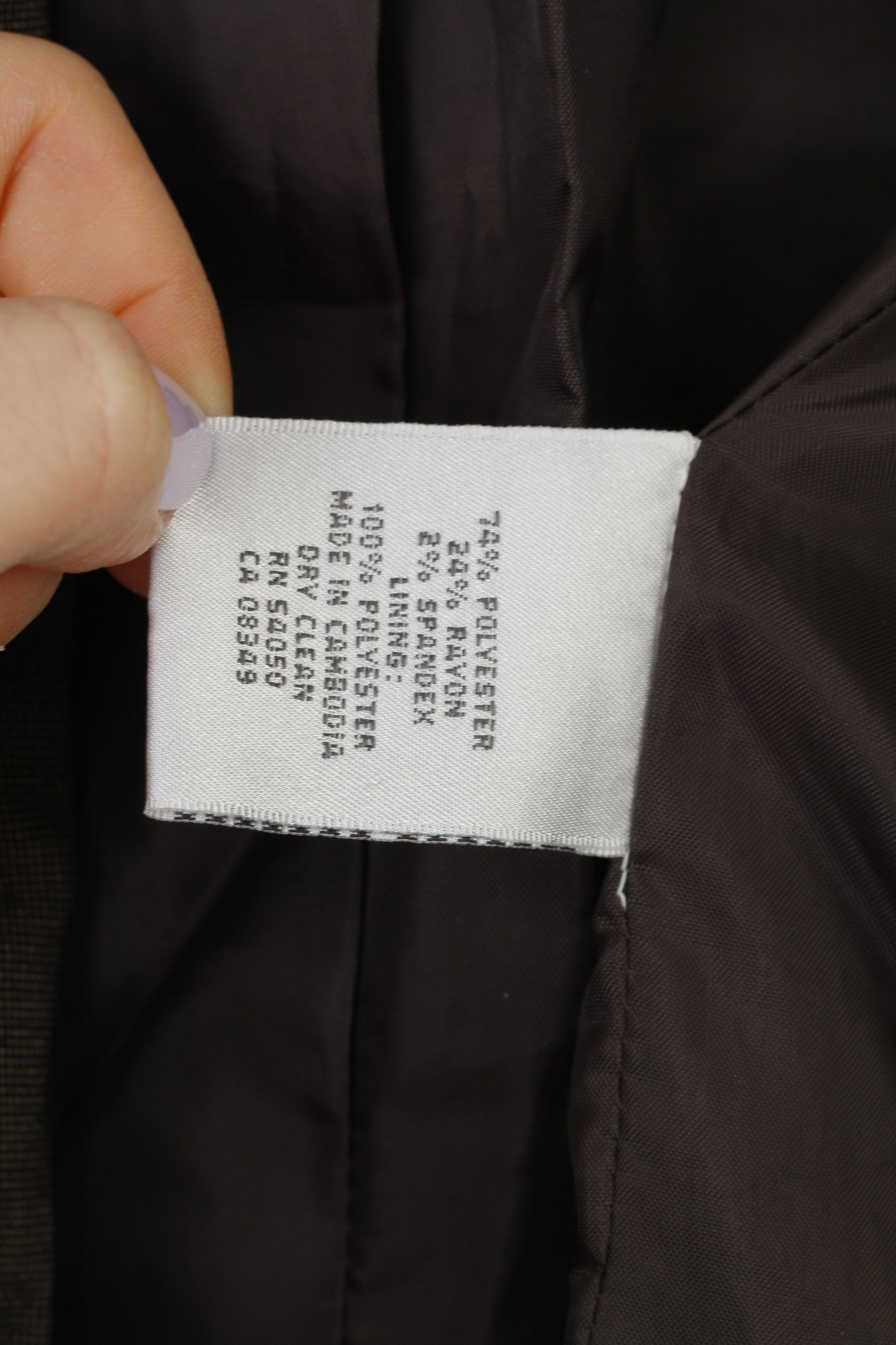 Jones New York Jones New York Suit Woman 4 Jacket Brown Brasted Collar 4222 Size S / US 4 / IT 40 - 5 Thumbnail