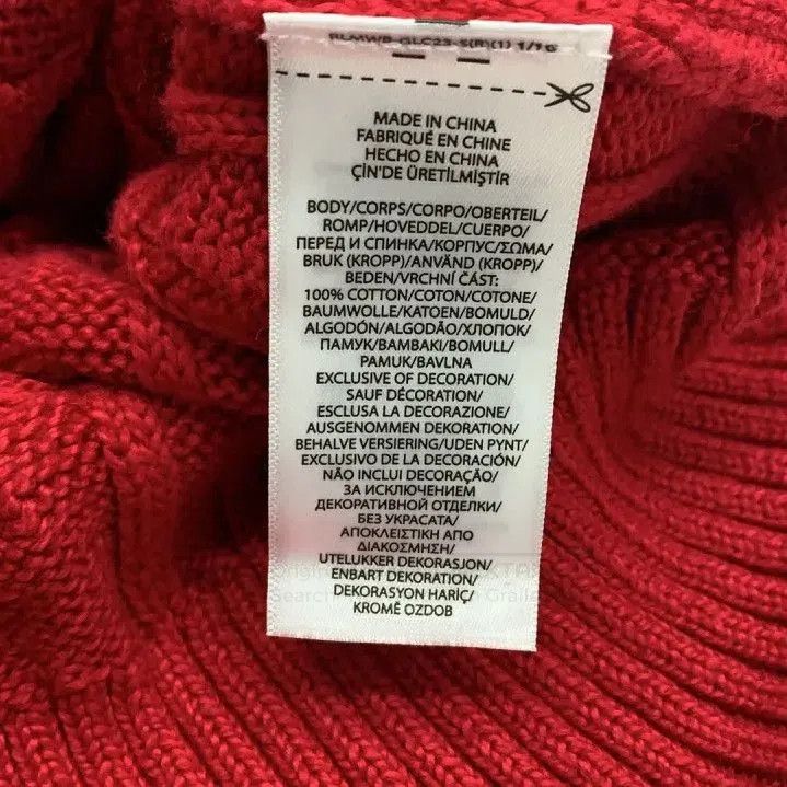 Polo Ralph Lauren Polo Ralph Lauren Cable Knit Logo Crewneck Sweater. Size US M / EU 48-50 / 2 - 3 Thumbnail