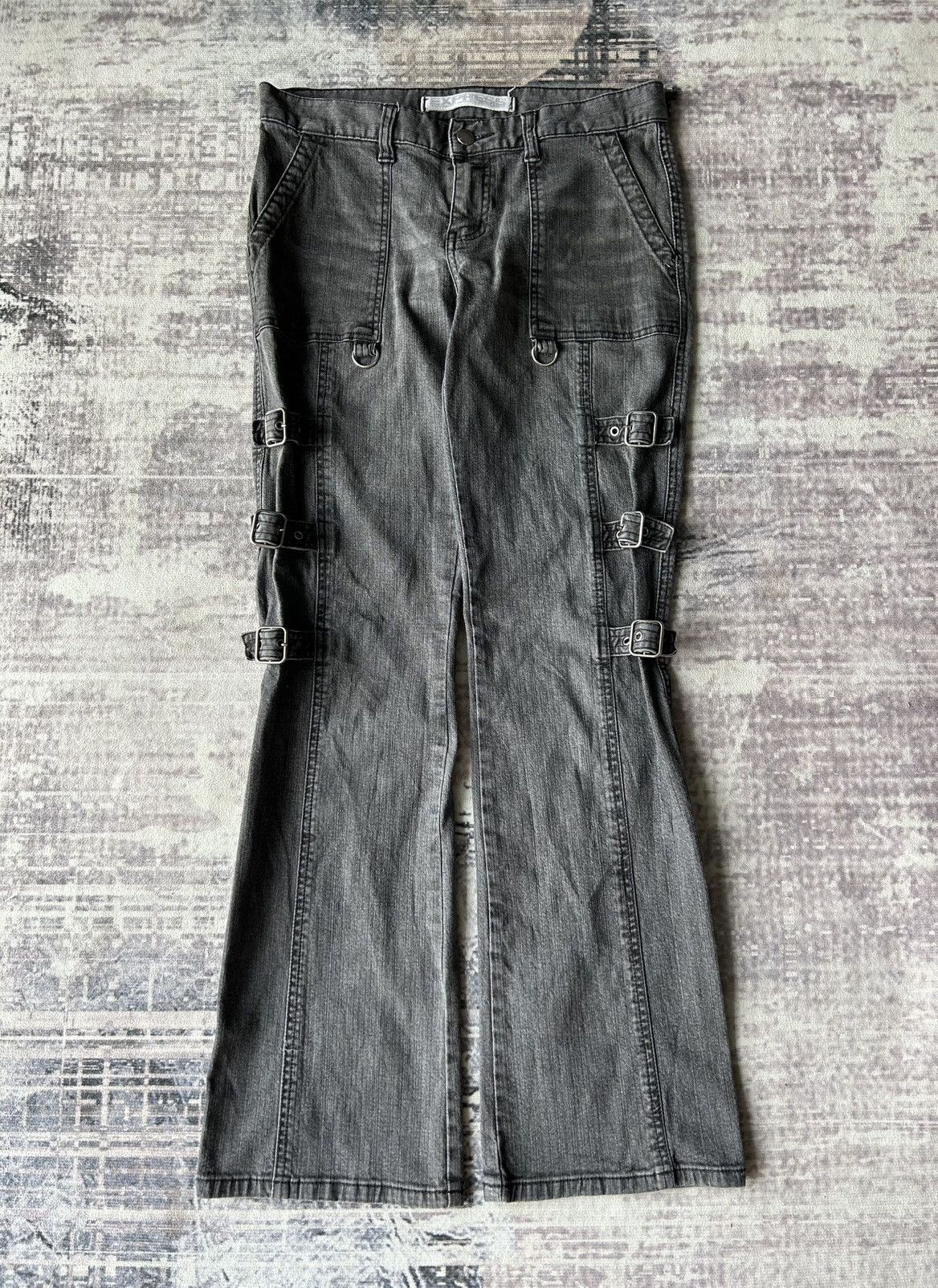 Other H. Naoto Anarchyism Crust Patchwork Waxed Bondage Pants