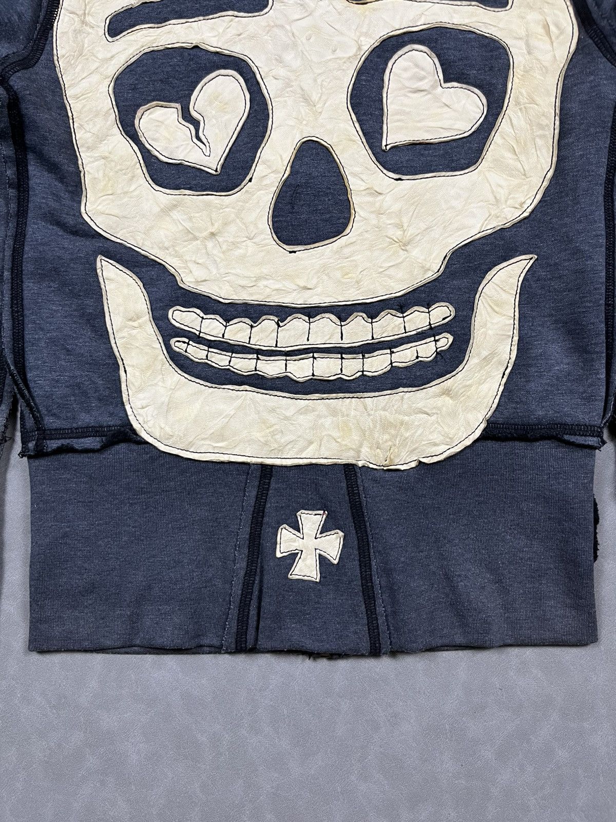 If Six Was Nine RARE syc fuk skeleton zip hoodie Size US S / EU 44-46 / 1 - 15 Thumbnail