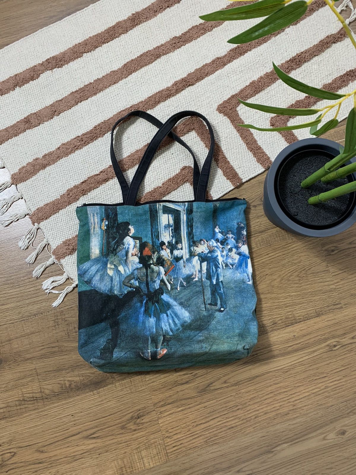 Vintage VINTAGE BALLET PRINTED 2000s SHOPPER BAG Size ONE SIZE - 1 Thumbnail