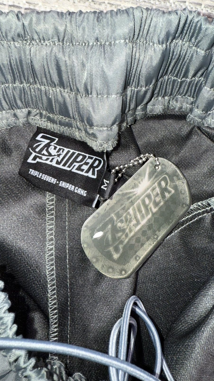 TRIPLE SEVENS Triple Sevens Button Up Sniper Gang Shorts Size US 32 / EU 48 - 3 Thumbnail