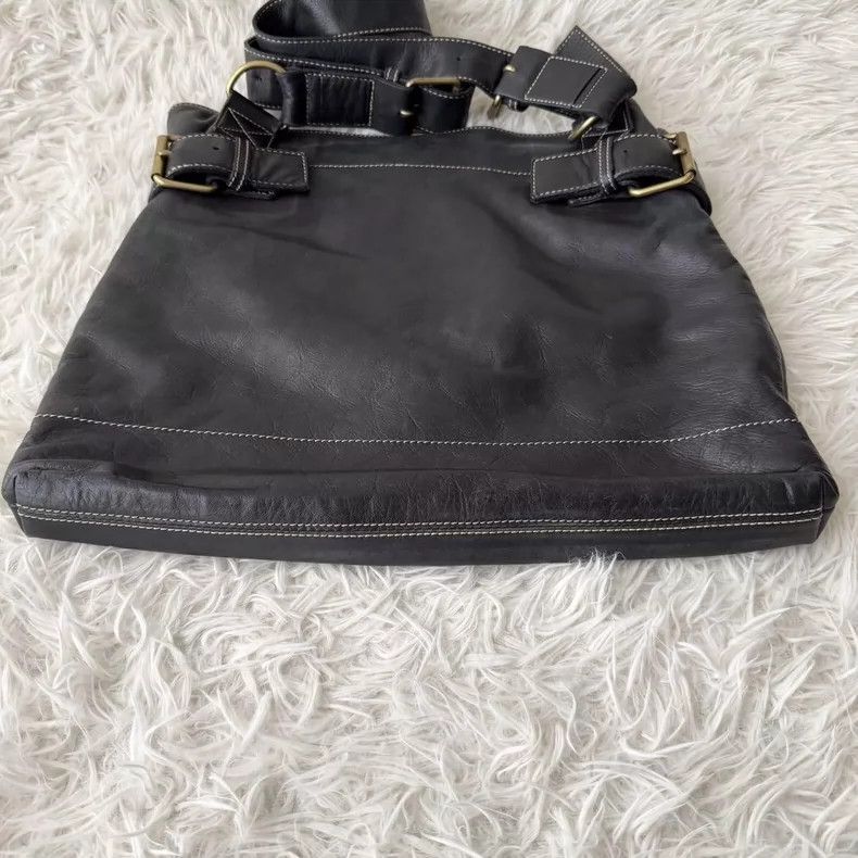 Vivienne Westwood Vivienne Westwood size os Black Saturn embossed motorcycle Size ONE SIZE - 7 Thumbnail