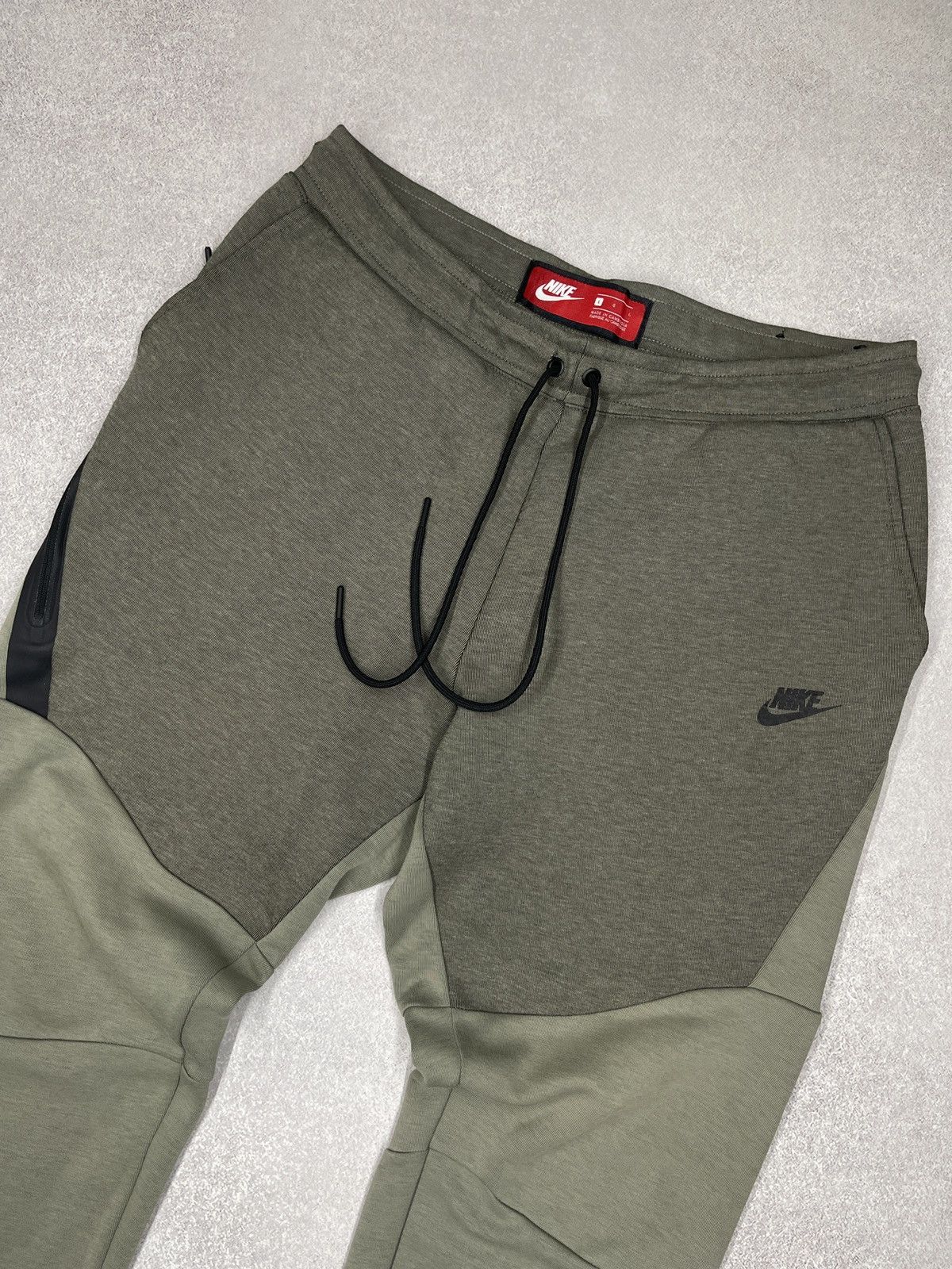 Nike Mens Nike Tech Fleece Jogger Sweatpants Dark Stucco Size L Size US 34 / EU 50 - 4 Thumbnail