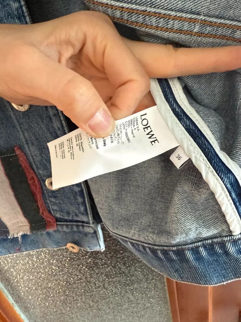 Loewe loewe 36Denim jacket 2505-Nextarrow Size US S / EU 44-46 / 1 - 2 Thumbnail