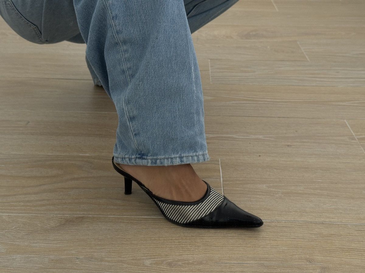 Vintage VINTAGE made in Italy - heeled mules Size US 7 / IT 37 - 3 Thumbnail