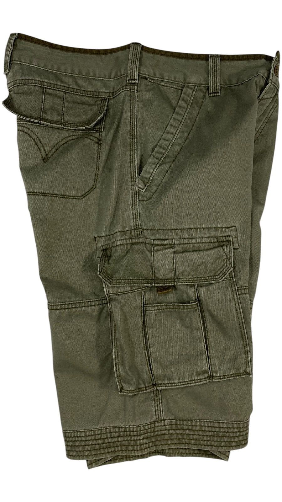 Levi's 🔥LASTDROP🔥VTG Levis Cargo Military Multipockets Khaki Shorts Size US 31 - 3 Thumbnail