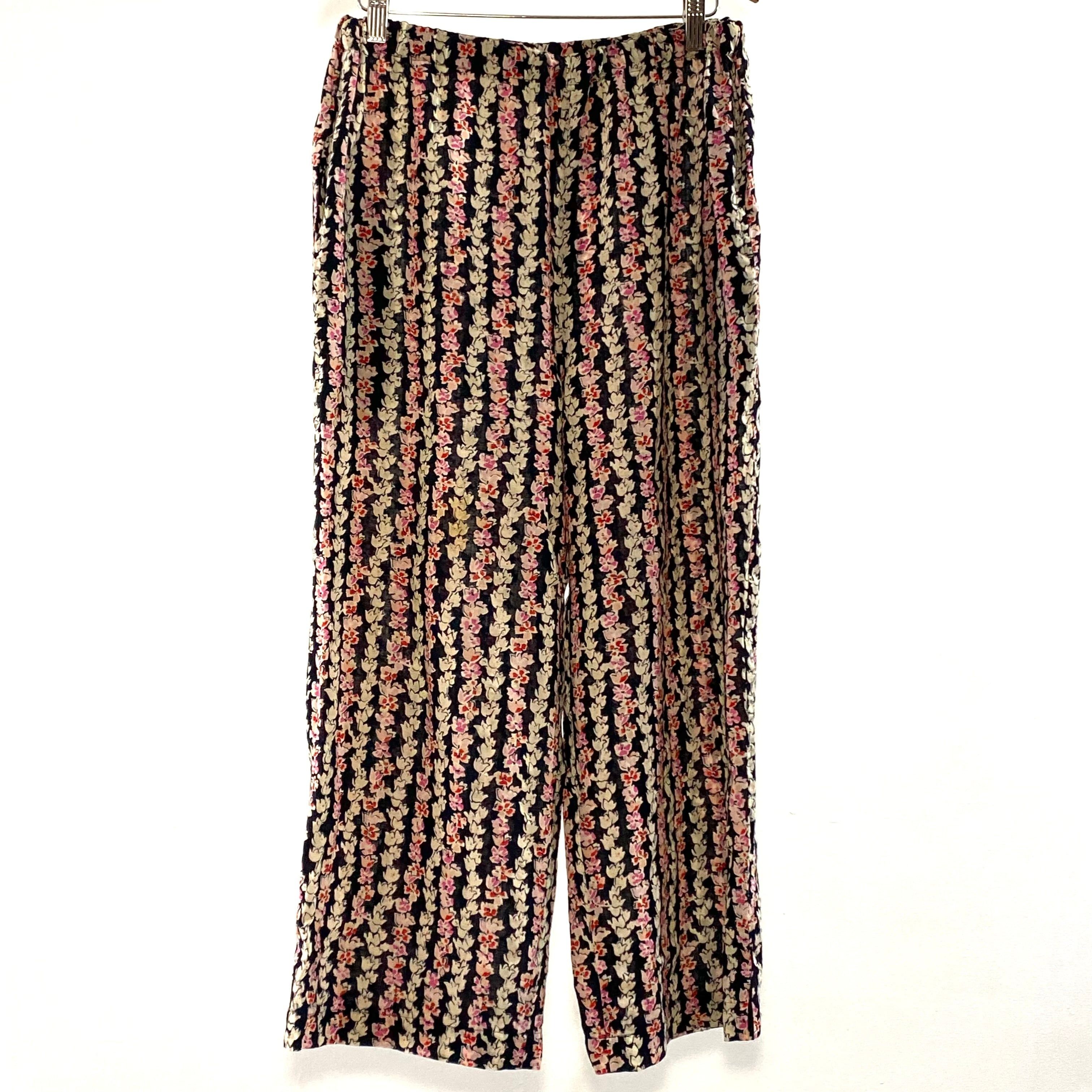 Comme des Garcons JUNYA WATANABE Comme des Garcons Easy Pants Flower Size US 28 / EU 44 - 2 Thumbnail
