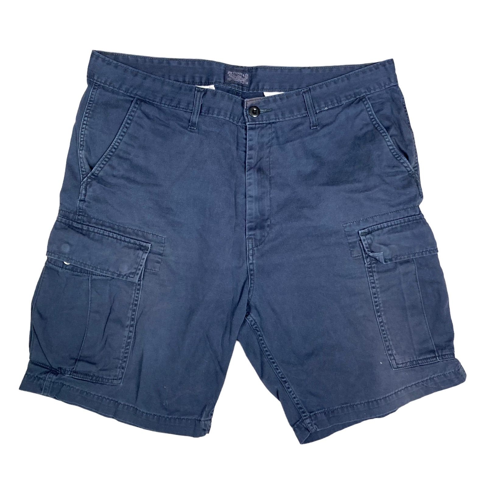Levi's Levi's Cargo Shorts Men's Blue 36 Casual Outdoor Wear Summer Size US 36 / EU 52 - 1 Thumbnail