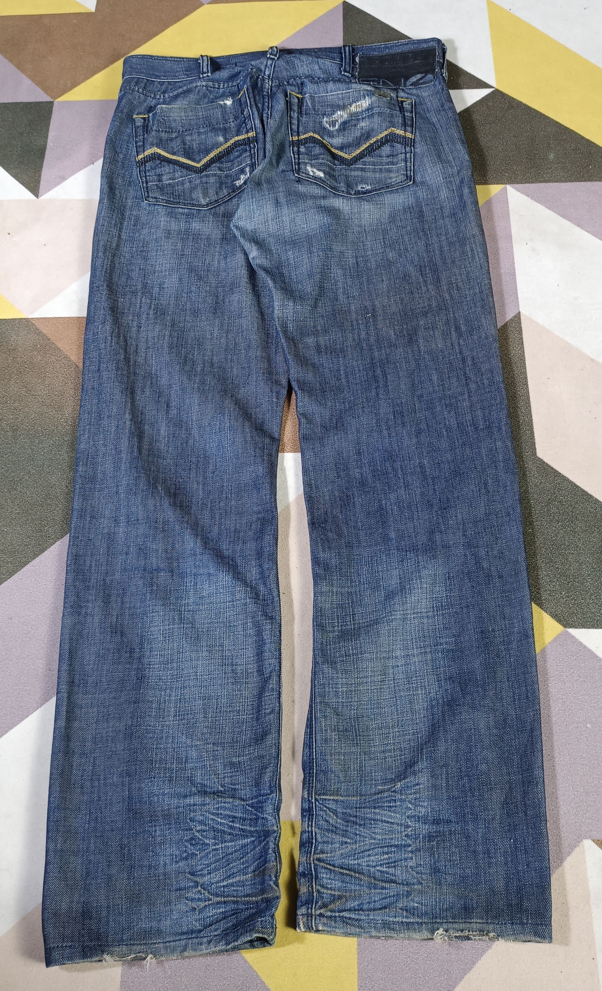 Energie RARE🔥 ENERGIE Algodon Baumwolle Denim Size US 34 / EU 50 - 3 Thumbnail