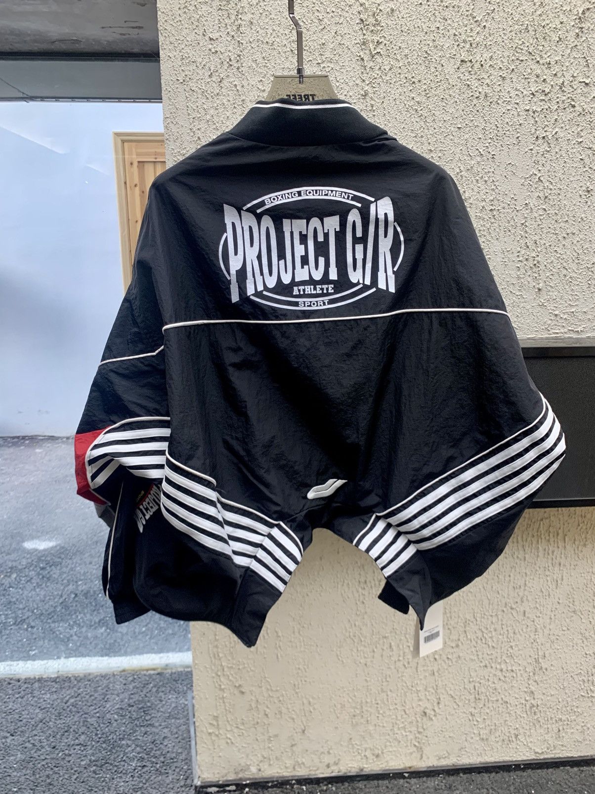 ジャケット・アウター PROJECT G/R Upside Down Track Jacket PROJECT G/R S Upside Down Track Jacket in Black for Men | Lyst