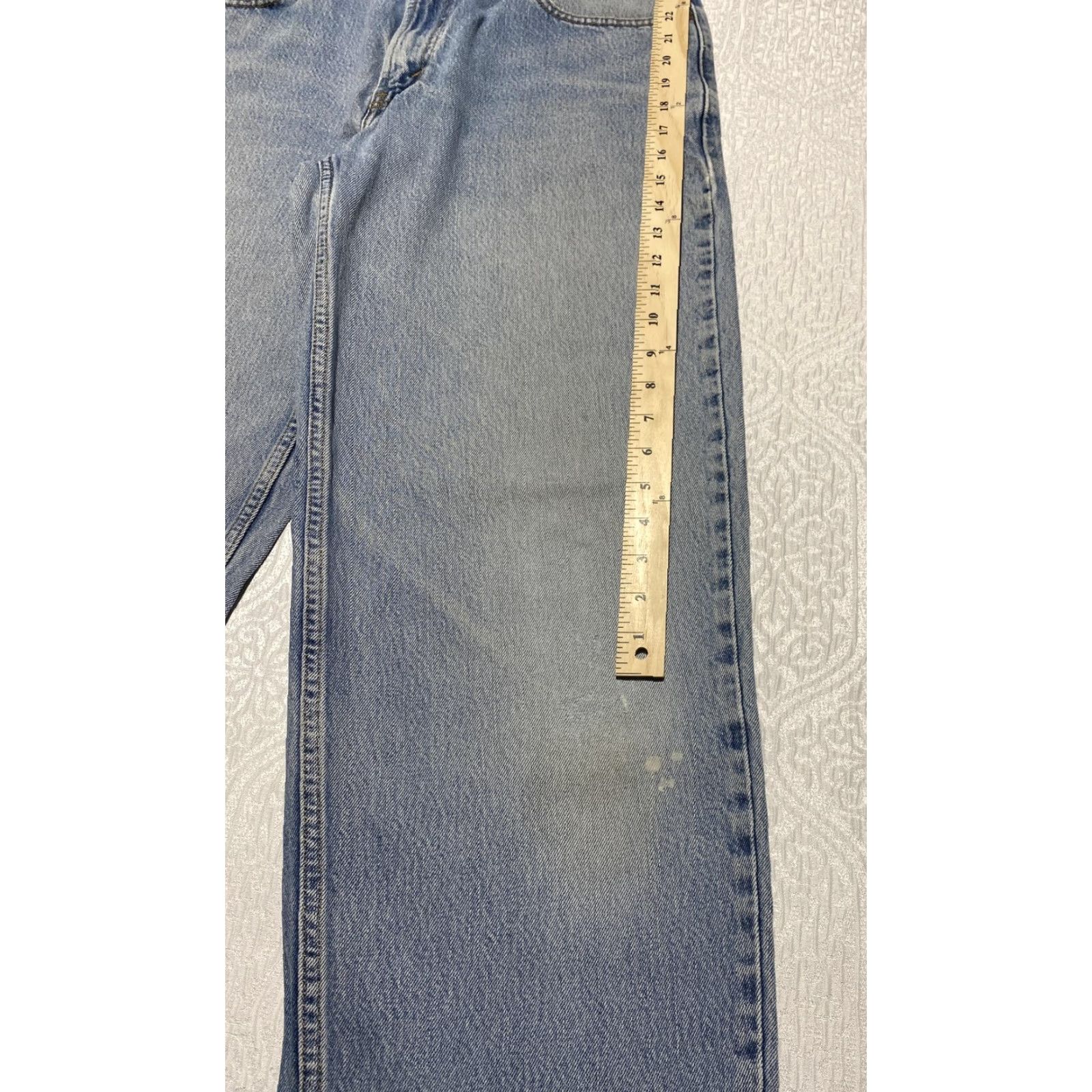 Levi's VINTAGE Levi's 560 Jeans Mens 34x36 Blue Comfort Fit Relaxed Tapered Leg Distressed Size US 34 / EU 50 - 3 Thumbnail
