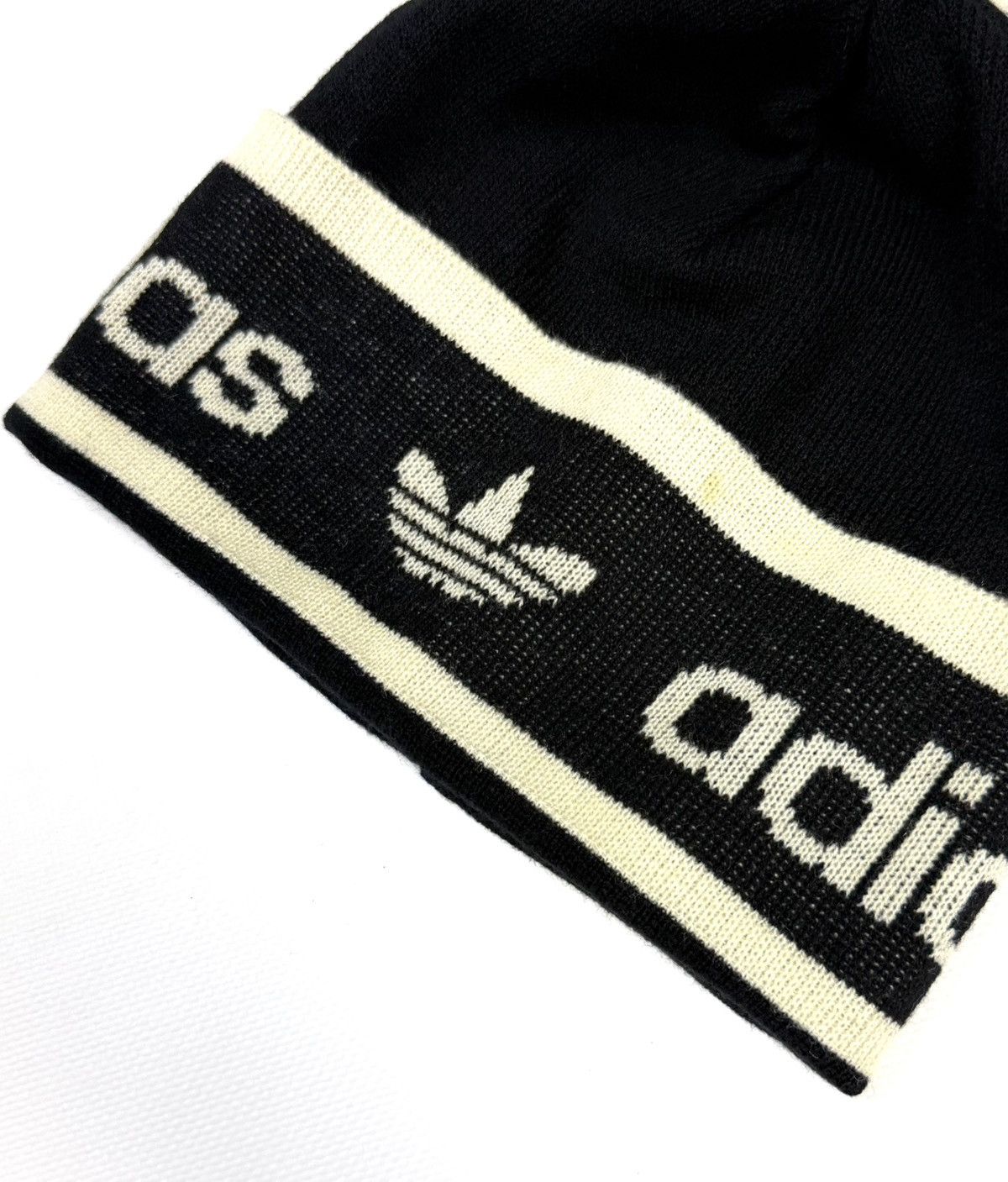 Adidas 70s 80s Adidas West Germany Trefoil Pom Beanie Hat Vintage Size ONE SIZE - 8 Thumbnail