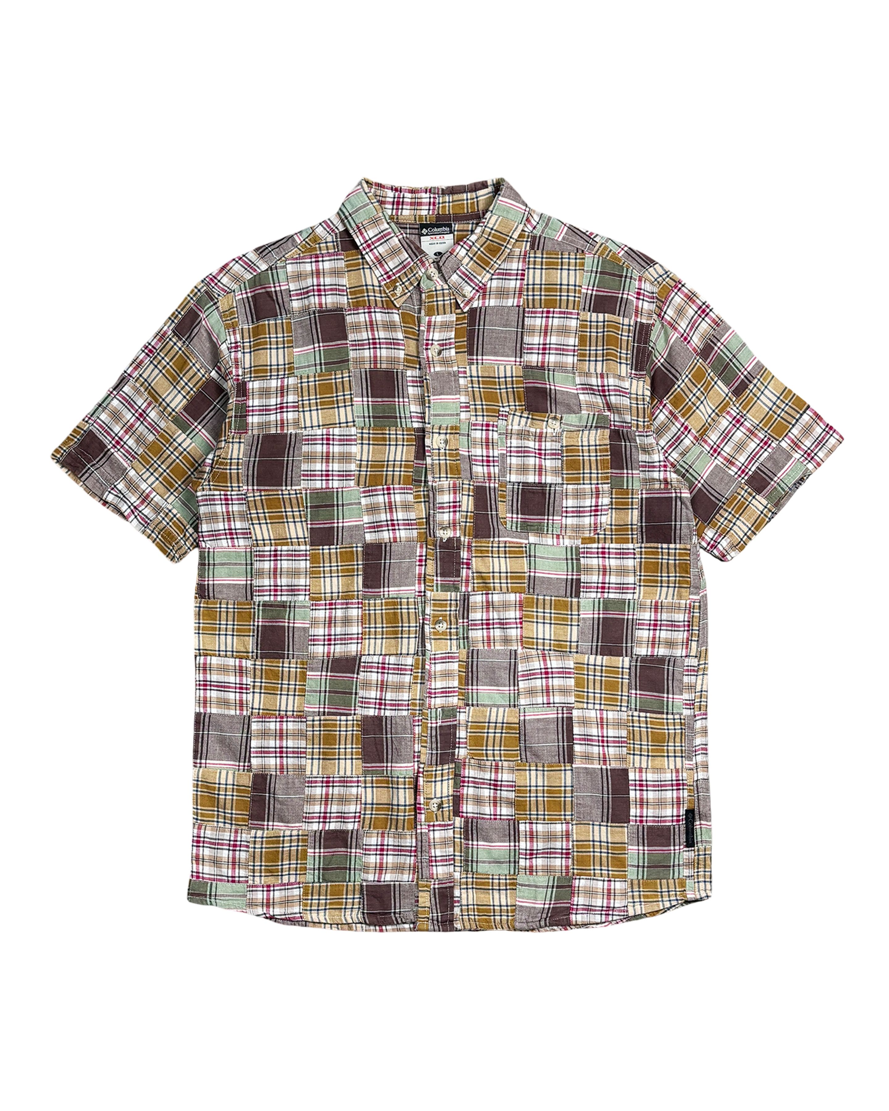 Columbia Columbia Patchwork Vintage Tee Size US L / EU 52-54 / 3 - 1 Thumbnail