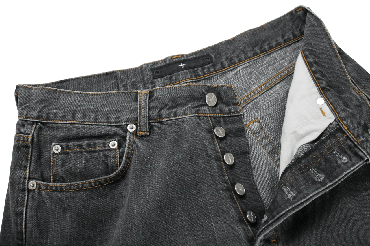 Stone Island STONE ISLAND Jeans Men's W34 Regular Fit Button Fly Denim Size US 34 / EU 50 - 4 Thumbnail