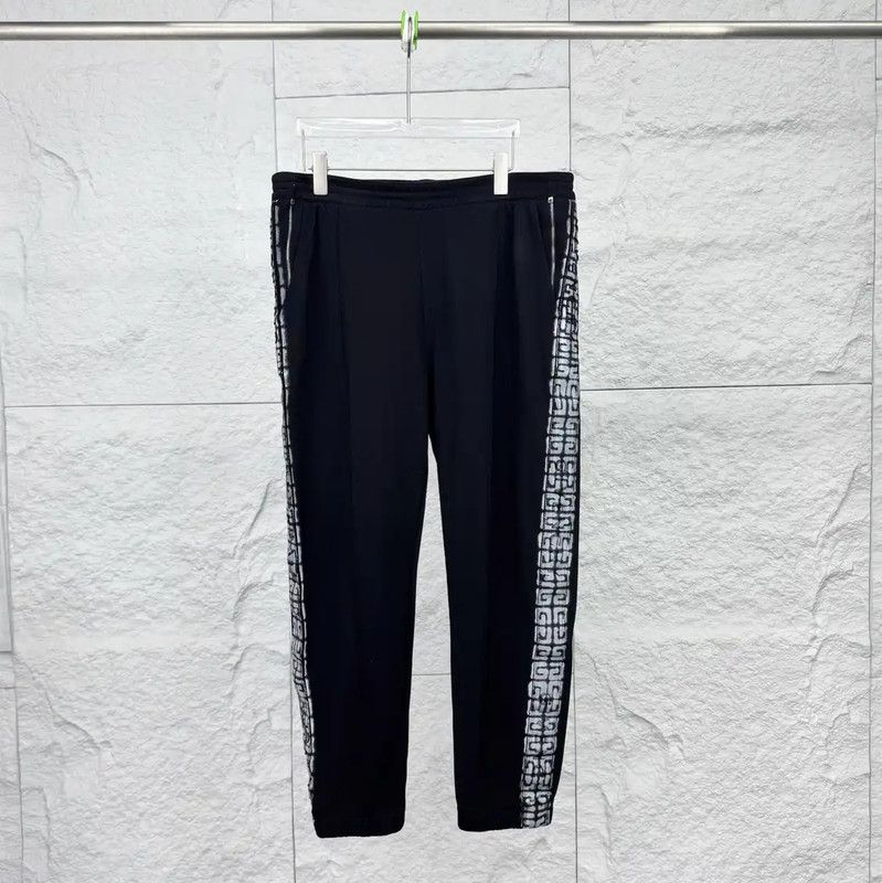 Givenchy Givenchy Black Cotton Casual Pants for Men 0089 Size US 44 / EU 60 - 1 Thumbnail