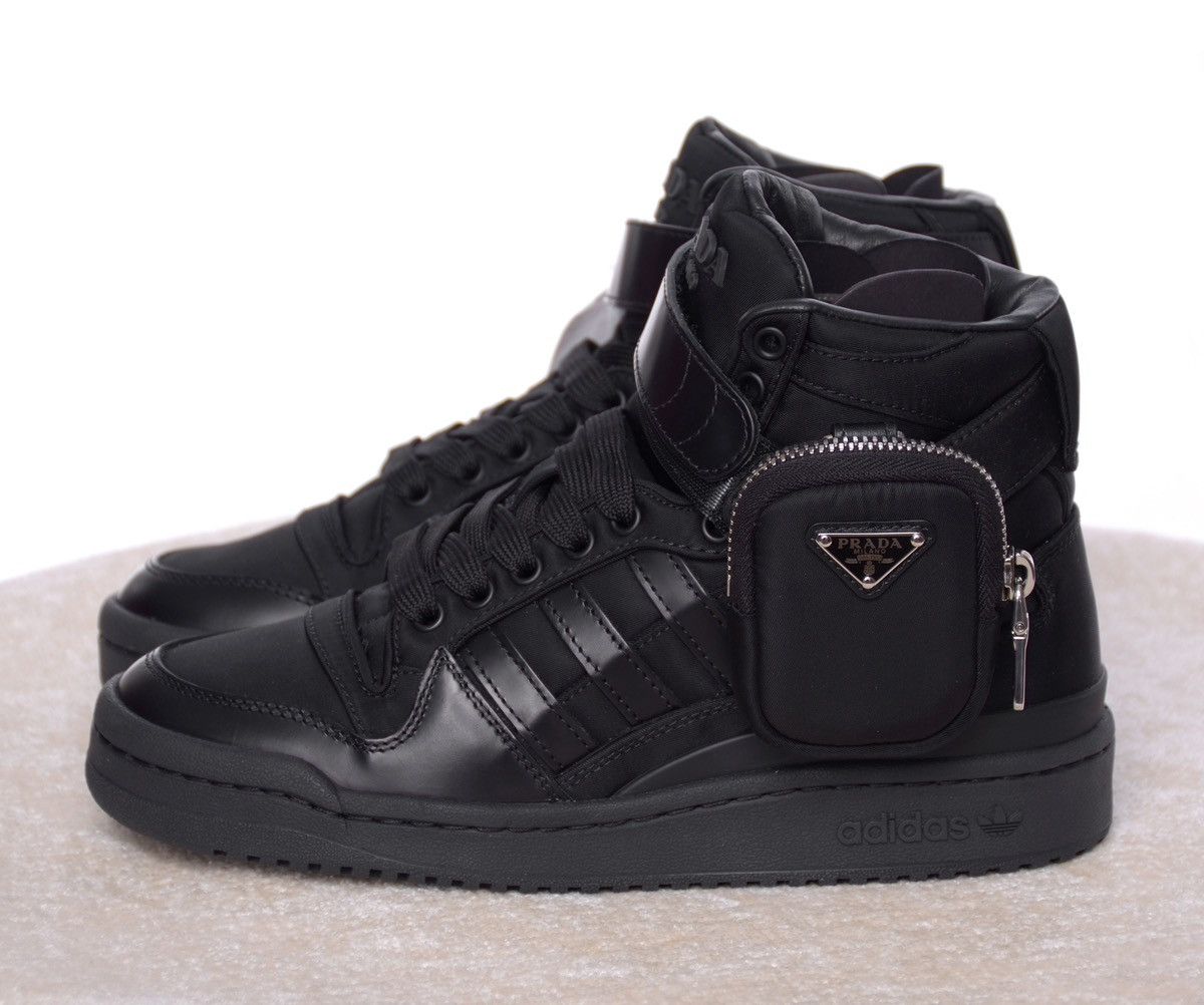 Adidas Adidas Prada Re-nylon Forum High Top sneakers Size US 6 / IT 36 - 1 Thumbnail