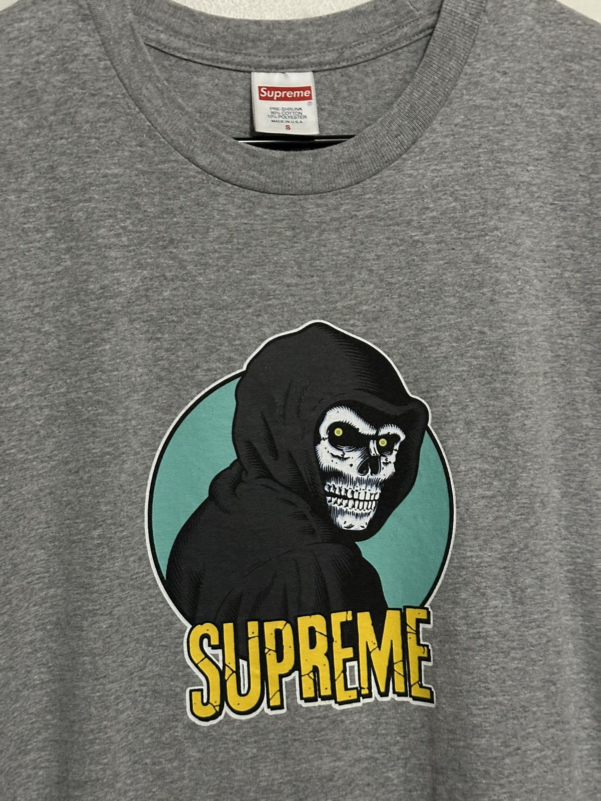 Supreme Supreme Reaper Tee Size US S / EU 44-46 / 1 - 2 Thumbnail